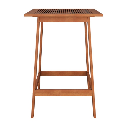 CorLiving Miramar Natural Wood Outdoor Bar Table