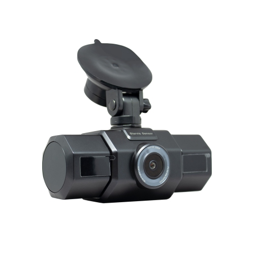 Caméra de tableau de bord HD intégrale Nano2 1080p avec vision nocturne Super Night Vision de RSC, noir