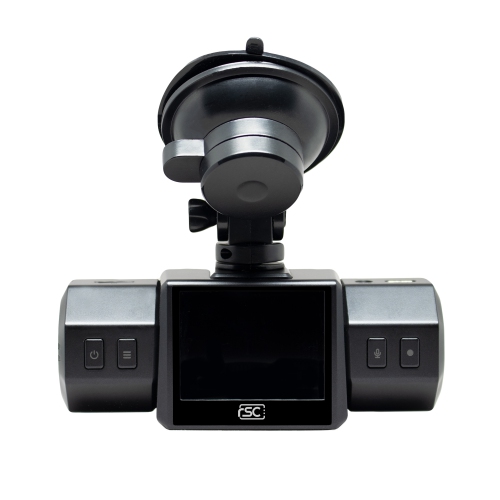 Caméra de tableau de bord HD intégrale Nano2 1080p avec vision nocturne Super Night Vision de RSC, noir