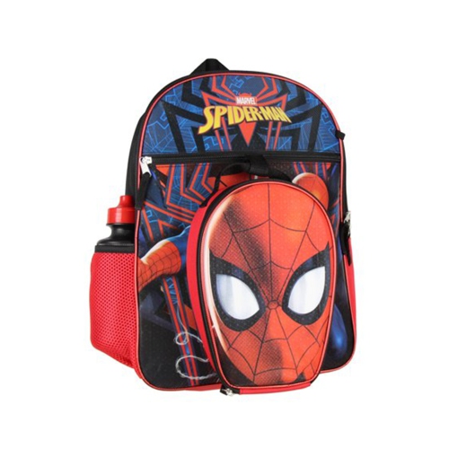 Marvel Spider-Man Classic 5 Piece Kids 16" Backpack Set