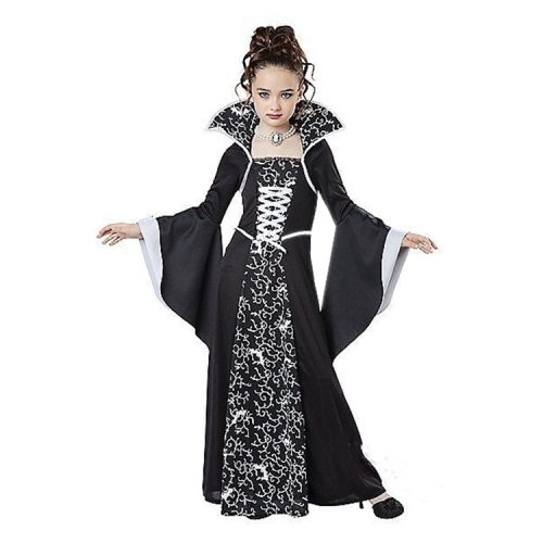 Vampire Costume Halloween For Girls Vampiress Dress Queen Costumes