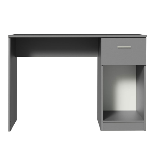 Table d'étude compacte de Madesa pour petits espaces, bureau à domicile, ordinateur portable 43 po, bureau et tiroir, poste de travail ergonomique