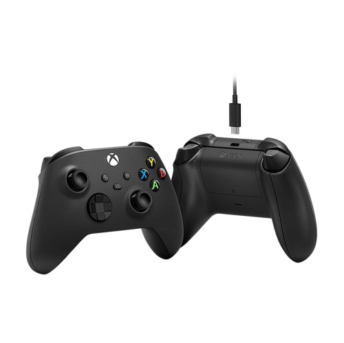 Xbox Wireless Controller + USB-C Cable - Black by XBOX - Refurbished condition - Image 3