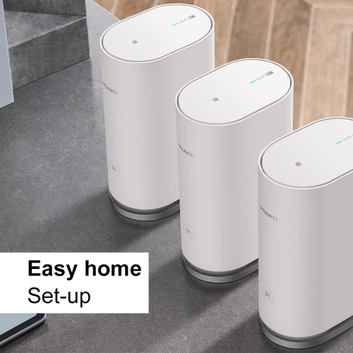 HUAWEI WiFi Mesh 3 AX3000 - Whole Home Mesh WiFi System, Seamless & Speedy, Up to 3000Mbps, Connect 250+ Devices, Ultra-Fast Connection in Big-Multi
