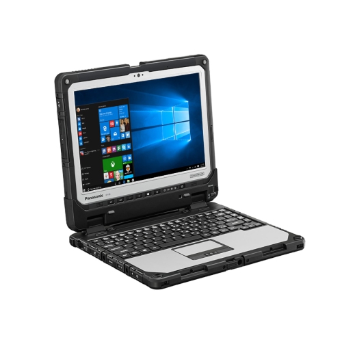 PANASONIC  Refurbished (Good) - Toughbook Cf-33, Rugged 2In1 Laptop, I5-7300U, 4G Lte, Gps, Barcode, Fingerprint, 12" Qhd, 16GB, 512GB SSD, Dual