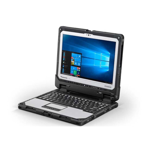 Panasonic Toughbook CF-33 12" QHD Touch 2-in-1 Rugged Laptop - i5-7300U - 16GB LPDDR3 - 512GB SSD - Windows 10 Pro - Silver/Black by PANASONIC - Refurbished condition - Image 6