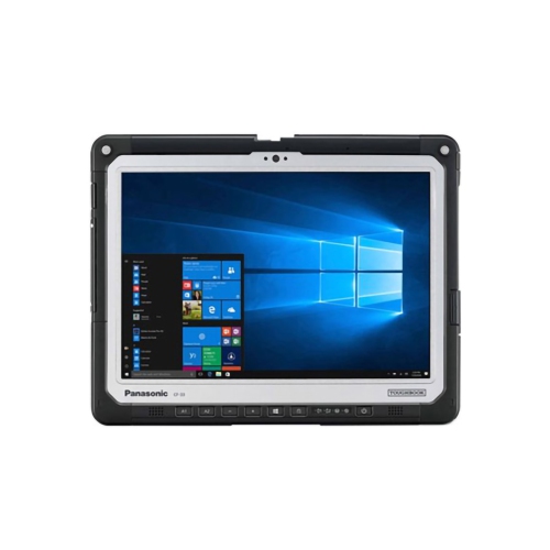Refurbished - Panasonic Toughbook CF-33, Rugged 2in1 Laptop, i5-7300U, 4G LTE, GPS, Barcode, Fingerprint, 12" QHD, 16GB, 1TB SSD, Dual cameras,