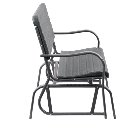 Banc oscillant pour patio vert foncé Lake Front