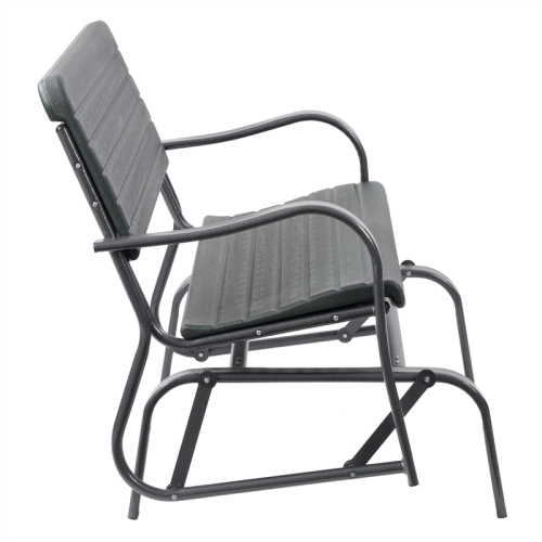 Banc oscillant pour patio vert foncé Lake Front