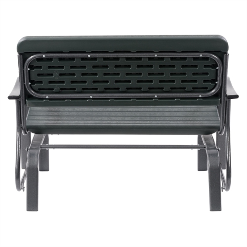 Banc oscillant pour patio vert foncé Lake Front
