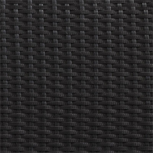 CorLiving Parksville Black Rattan Side Table