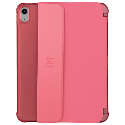 Tucano Milano Italy Satin Folio Case for iPad 11" / iPad 10.9 (10th Gen) - Pink