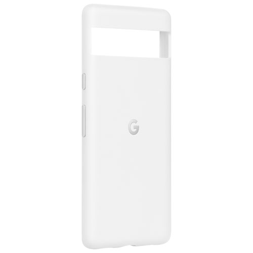 Étui souple ajusté de Google pour Pixel 7a - Blanc coton