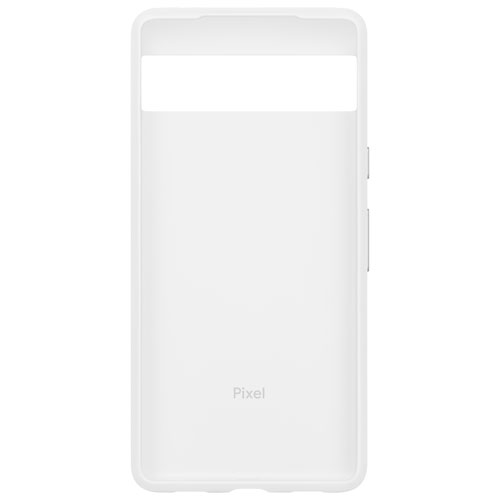 Étui souple ajusté de Google pour Pixel 7a - Blanc coton