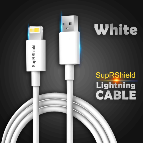 1m USB/Lightning Cable - White