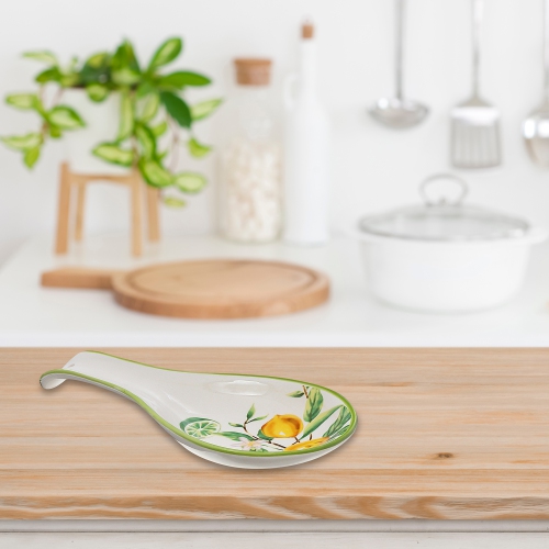 Maison Concepts Ceramic Lemon Spoon Rest - Set of 4