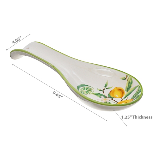 Maison Concepts Ceramic Lemon Spoon Rest - Set of 4