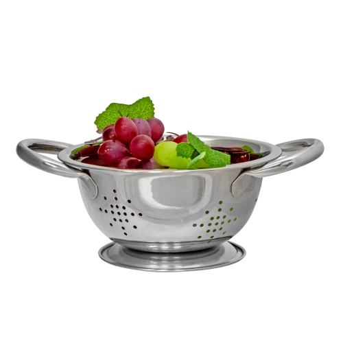 Maison Concepts Stainless Steel Colander With Handles 6.25" - Set of 2