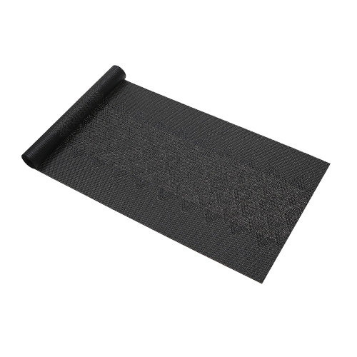 Maison Concepts Vinyl Table Runner 72" Diamond Band Black - Set of 2