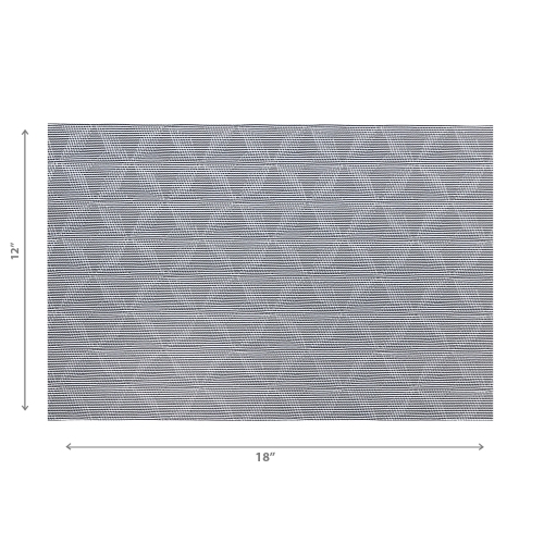 Maison Concepts Vinyl Placemat Windmill Blue - Set of 12