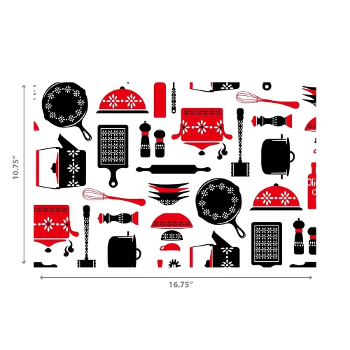 Maison Concepts Plastic Placemat Kitchenware - Ensemble De 12