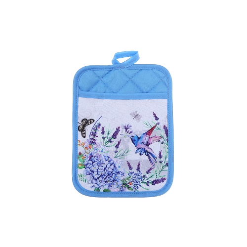 Maison Concepts Pot Holder Avec Colibri De Poche - Ensemble De 6
