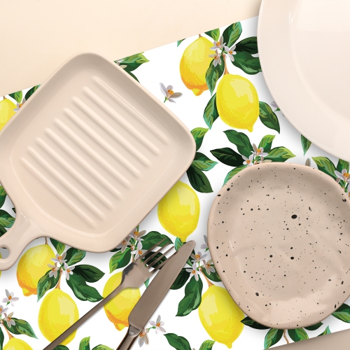 Maison Concepts Plastic Placemat Lemon Branches - Set of 12