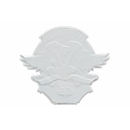 Maison Concepts Embossed Metal Wall Sign Knucklehead