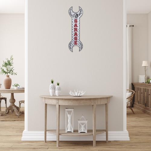 Maison Concepts Metal Sign Garage Wrench