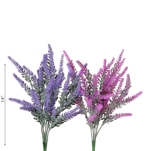 Maison Concepts Artificial Lavender Pick Asstd - Set of 2