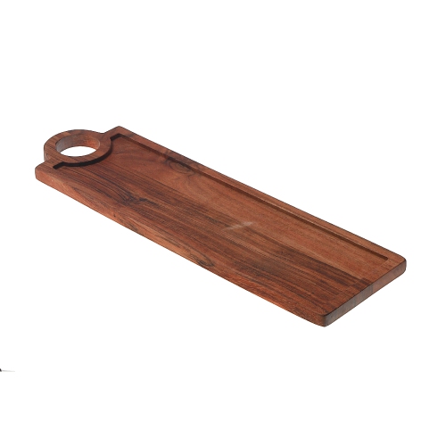 Maison Concepts Acacia Wood Rect. Serving Tray With Handle