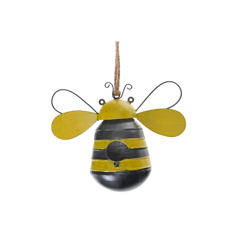 MAISON CONCEPTS  Metal Bee Birdhouse