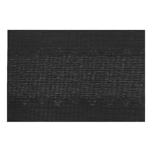 Maison Concepts Vinyl Placemat Diamond Band Black - Set of 12