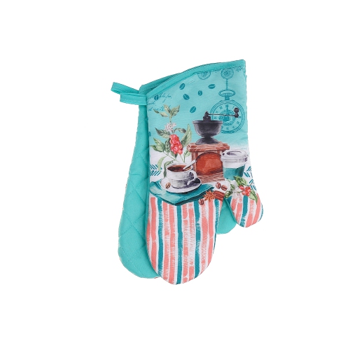 Maison Concepts Four Mitts 2 Pcs Café À Aller - Ensemble De 2