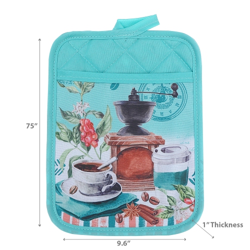 Maison Concepts Pot Holder Avec Du Café De Poche À Aller - Ensemble De 6