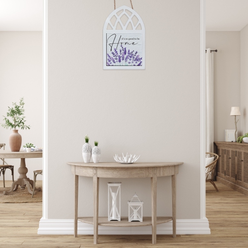 Maison Concepts Signe De Vitre En Bois, C'Est Tellement Bon D'Être À La Maison