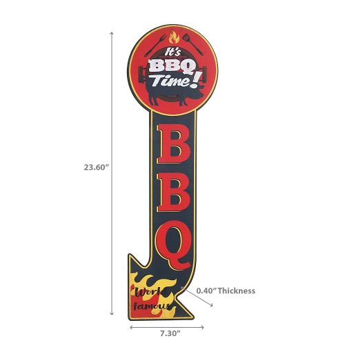 Maison Concepts Metal Sign It'S Bbq Time