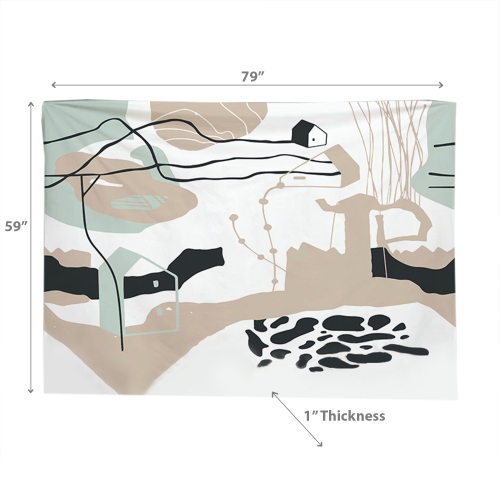 Maison Concepts Polyester Backdrop 59" X 79" Abstract