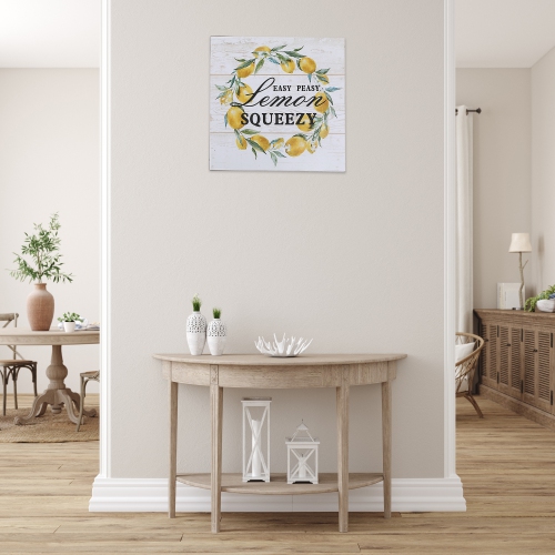 Maison Concepts Mdf Wall Sign Easy Peasy Lemon Squeezy