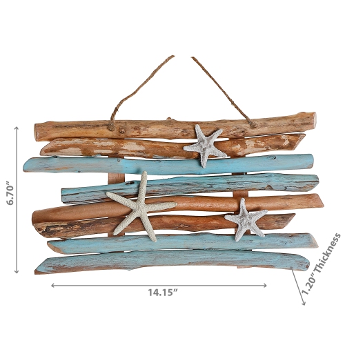Maison Concepts Starfish And Wood Branches Wall Hanger