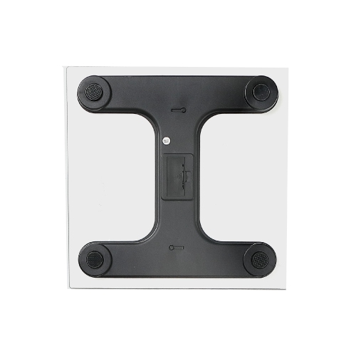 Maison Concepts Digital Glass Body Scale Square - Marbling Black & Gold