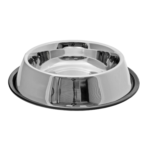 MAISON CONCEPTS  Stainless Steel Pet Bowl With Anti-Slip Ring Base