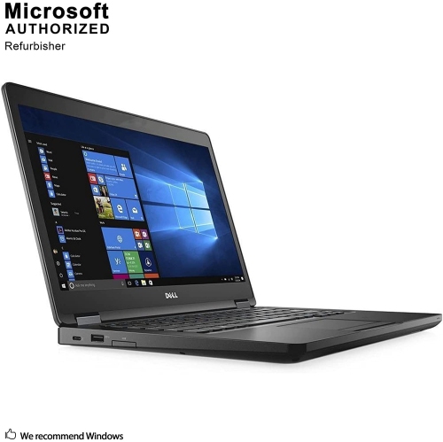 Refurbished - Dell Latitude 5480 14” Business Laptop: i5-6300U 2.40GHz, 8GB DDR4, 256GB SSD, 14” Display, Webcam, HDMI, Windows 11 Pro