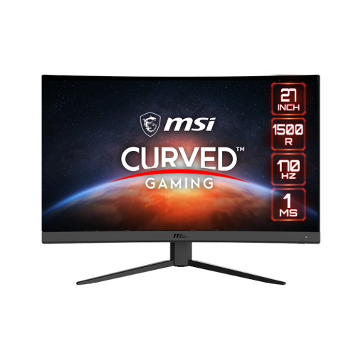MSI 27" 16:9 Curved 1500R Gaming Monitor, 170Hz 1ms, 2560 x 1440, FreeSync Premium (G27CQ4 E2)