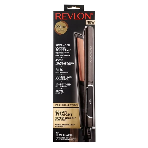 Revlon Salon redressant le cuivre fer plat 1 "