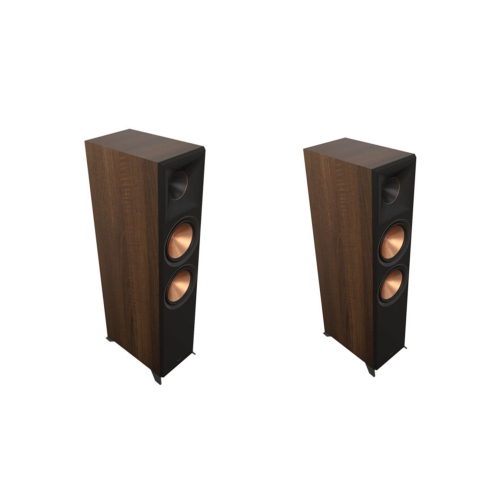 Klipsch RP-8000FW II Floorstanding Speaker-PAIR( Walnut)Bundle