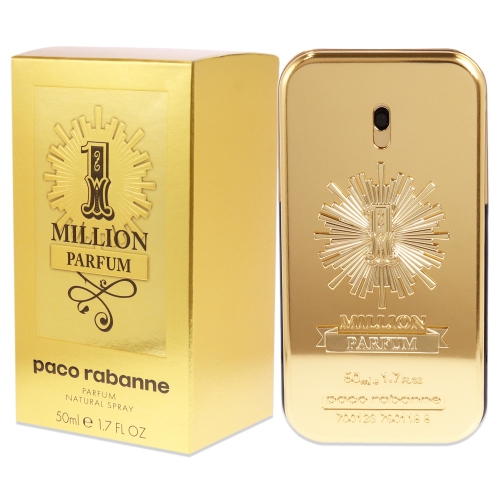 1 Million Parfum by Paco Rabanne for Men - 1.7 oz Parfum Spray