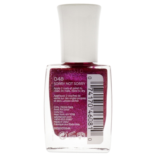 Mega Strength Nail Color - 048 Sorry Not Sorry by Sally Hansen for Women - 0.4 oz Nail Polish