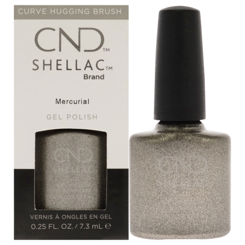 CND  Shellac Nail Color - Mercurial By for Women - 0.25 OZ Nail Polish