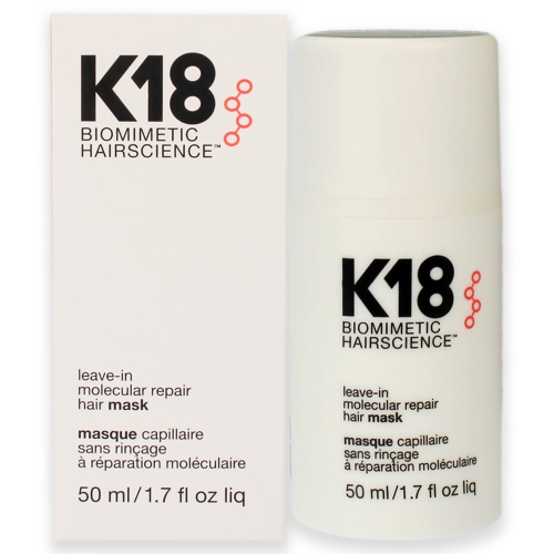Leave-In Molecular Repair Hair Mask by K18 Hair for Unisex - 1.7 oz Masque